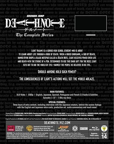 Death Note: Complete Series Standard Edition (Blu-ray) thumbnail 3