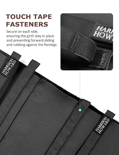 Harrison Howard Horse Belly Guard Body Bandage Wrap Spur Mark Protector Belly Cover Skin Guard Full Size thumbnail 2