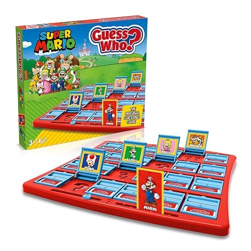 Winning Moves Super Mario Guess Who? Board Game, Play with Classic Nintendo Characters Including Mario, Luigi, Peach, Bowser, and Donkey Kong, 2 Players Makes a Great Gift for Ages 3 Plus thumbnail 4