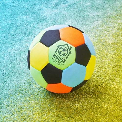 U Scored Sports in The House Soccer Ball - Indoor Size 4 Padded Soccer Ball for Girls (Ages 3+), Boys (Ages 3+) & Adults - Bring Soccer Practice Home - Perfect for Juggling - Gift for Soccer Player thumbnail 6