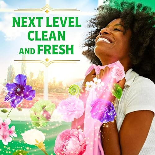 Gain Flings! "Wicked: For Good" Limited Edition Laundry Detergent Pacs, 42 Count, Fantabulous Floral Scent, 3 in 1 HE Detergent Pacs with Oxi Boost and Febreeze thumbnail 4