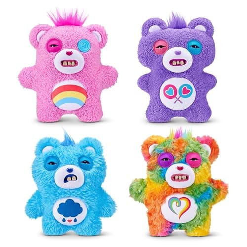 Fuggler Care Bears 9-Inch Plush Toy (Share Bear) by ZURU – Funny Ugly Monster Stuffed Animal with Human-Like Teeth, Collectible Plush for Kids, Tweens, Teens, Adults & Crossover Fans thumbnail 4
