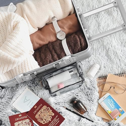 Flight Knight Premium Travel Suitcase - 8 Spinner Wheels - Built-in Side Lock Lightweight Aluminium Frame, ABS Hard Shell Carry on Check in Luggage Highly Durable - Approved for Over 100 Airlines thumbnail 5