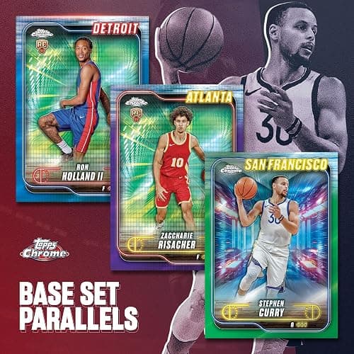 2024-25 Topps Chrome Basketball - Factory Sealed - Value Box thumbnail 4