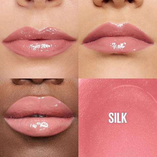 Maybelline Lifter Gloss, Hydrating Lip Gloss with Hyaluronic Acid, High Shine for Plumper Looking Lips, Silk, Warm Mauve Neutral, 0.18 Ounce thumbnail 2