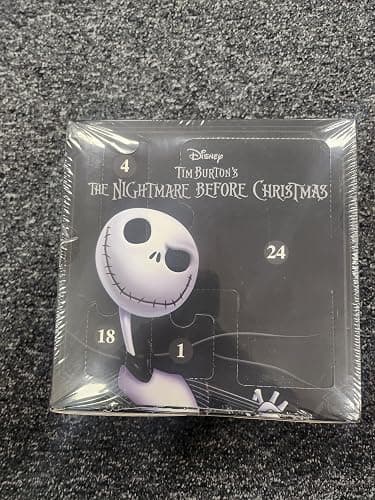 Disney The Nightmare Before Christmas Advent Calendar 2025 for Teens Women Socks Sleep Mask Christmas Countdown Calendar, Gifts for Women (Black/Multi) thumbnail 8