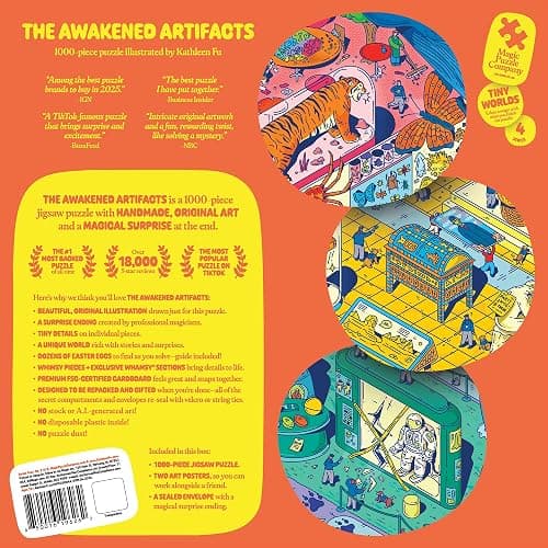 The Awakened Artifacts • 1000-Piece Jigsaw Puzzle from The Magic Puzzle Company • Series Four thumbnail 2