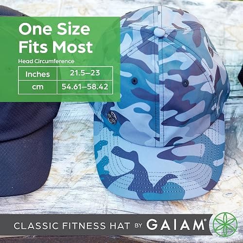 Gaiam Women's Classic Fitness Running Hat - Ponytail Hats with Quick-Dry Sweatband for Hiking & Summer Beach Vacation thumbnail 7