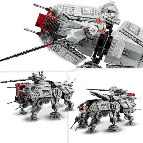 LEGO Star Wars 75337 AT-TE Walker Building Toy with 3 212th Clone Trooper Minifigures, plus Dwarf Spider & Battle Droid Figures - Gift for 9+ Year Old Boys & Revenge of the Sith Fans thumbnail 6