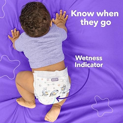 Luvs Size 1 Baby Diapers, Platinum Protection Bluey Diapers for Day & Night, Size 1, 294 Count (Packaging May Vary) thumbnail 12