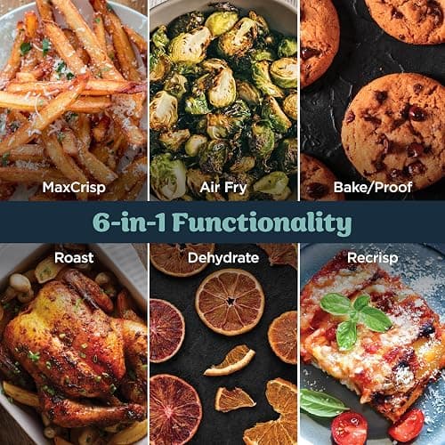 Ninja Crispi Pro 6-in-1 Glass Air Fryer | 450°F, Nontoxic, 6qt & 2.5qt Containers & Lids | Microwave, Freezer, Dishwasher Safe | Max Crisp, Air Fry, Bake, Roast, Recrisp, Dehydrate |Cyberspace AS101CY thumbnail 7