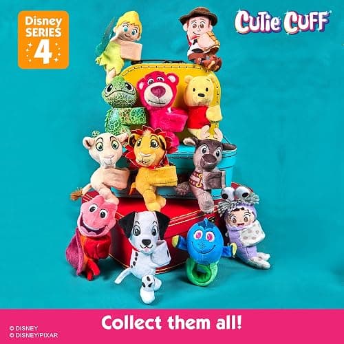 Disney Cutie Cuff - Mystery Plush Slap Band Bracelet - Favorites Series 4 thumbnail 8