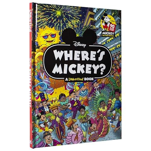 Disney - Where's Mickey Mouse - A Look and Find Book Activity Book - PI Kids thumbnail 5