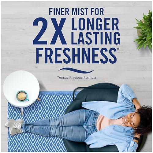 Febreze Air Freshener Spray White Jasmine 185ML, Fights Odours In Any Room In Your Home & 100% Natural Propellant thumbnail 4