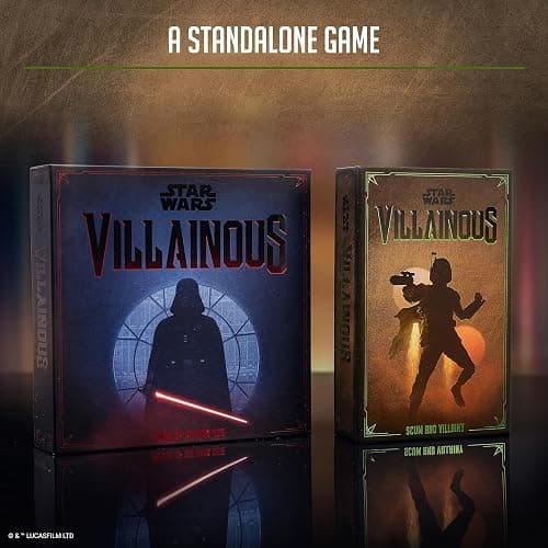 Star Wars Villainous: Scum and Villainy - Engaging Strategy Board Game | Perfect for Ages 10 & Up | Unique Villain Abilities | Compatible with Star Wars Villainous Games thumbnail 2
