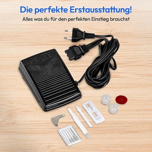 MEDION Nähmaschine SM70 (70 Watt, 12 verschiedene Stichmuster, LED Nählicht, einstellbare Stichlänge, Rückwärtstaste, Fadenschneider, MD11179) rosa thumbnail 5