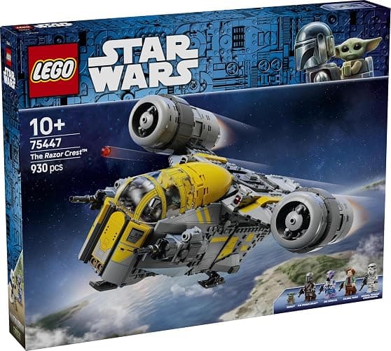 LEGO Star Wars The Razor Crest 75447 | Toys for 10+ Year Old Boys, The Mandalorian & Grogu Model Kit, 4 Minifigures, Grogu Figure, Birthday Gift, 930 Pieces thumbnail 10