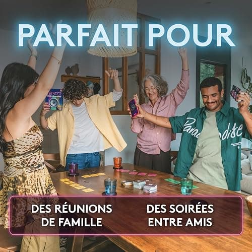 Hitster - Clash des Générations – Jeu de Société - 2-10 Joueurs - 16 Ans + | Jeu Musical avec 420 Hits, 3 Epoques - Vinyle, Cassette, Streaming - Jeu de Cartes - Soirées, Famille, Adultes - 30 Min, FR thumbnail 8