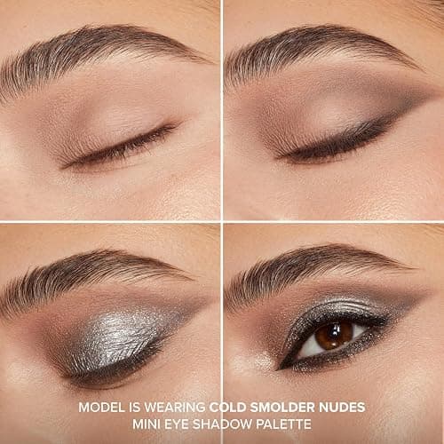 Too Faced Born This Way Natural Nudes Mini Eye Shadow Palette Makeup | Creamy, High Pigment Matte + Shimmer Shades, 0.2 Ounce thumbnail 4