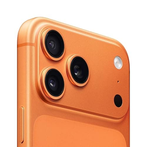 Apple iPhone 17 Pro Max 256 GB: 6.9-inch Display with ProMotion, A19 Pro Chip, Best Battery Life in Any iPhone Ever, Pro Fusion Camera System, Center Stage Front Camera; Cosmic Orange thumbnail 2