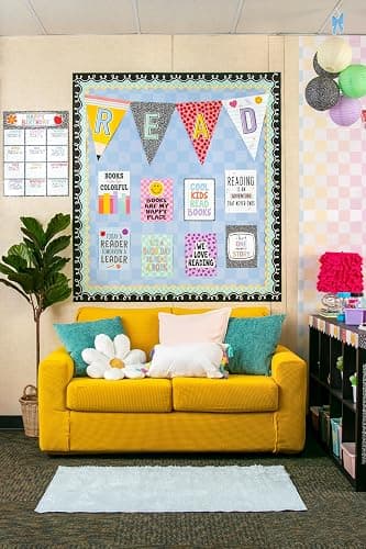 Teacher Created Resources Black with White Squiggles Die-Cut Rolled Border Trim - 50ft - Decorate Bulletin Boards, Walls, Desks, Windows, Doors, Lockers, Schools, Classrooms, Homeschool & Offices thumbnail 9