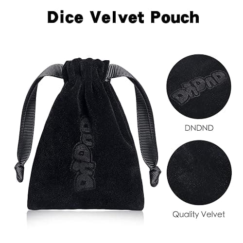 Duck DND Resin Dice, DNDND 7PCS Dungeons and Dragon Dice Set with Velvet Bag for D&D Role Playing Games and Tabletop Games（Duck thumbnail 6