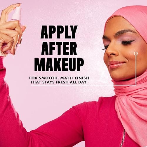 NYX PROFESSIONAL MAKEUP Marshmellow Makeup Setting Spray, Matte Setting Spray Mist for 16HR Make Up Wear - Long-Lasting, Vegan Formula thumbnail 5