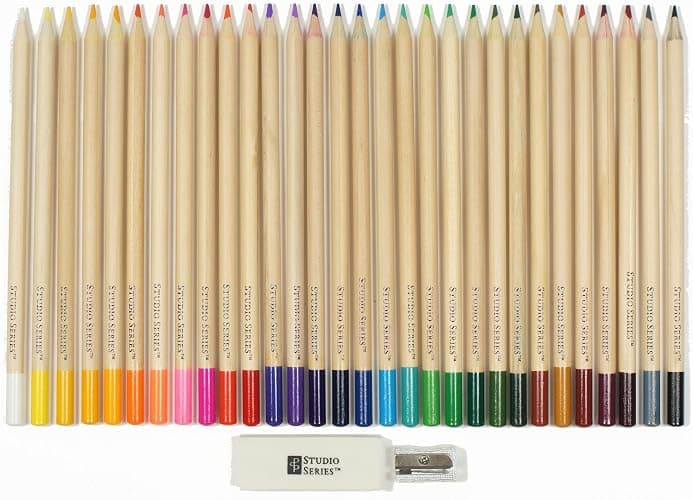 PETER PAUPER PRESS Studio Series Colored Pencil Set (Set of 30) thumbnail 2