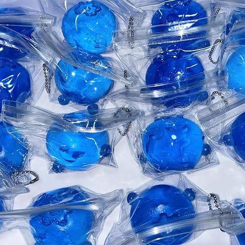 Taba Squishy ,Stress Ball,Kawaii Squishies Silicone Toys,Stress Relieving Fur Ball OPP Packaging Gifts|Squishy Fidget Toys for Anxiety&Relaxation|Perfect Desk Accessory for Adults(Big Blueberry) thumbnail 8