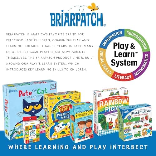 Briarpatch Pete the Cat The Missing Cupcakes Game, Fans of Pete the Cat Books, Ages 3+ thumbnail 11