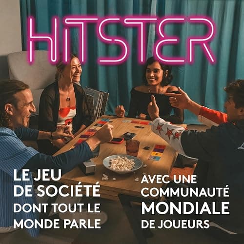 Hitster - Clash des Générations – Jeu de Société - 2-10 Joueurs - 16 Ans + | Jeu Musical avec 420 Hits, 3 Epoques - Vinyle, Cassette, Streaming - Jeu de Cartes - Soirées, Famille, Adultes - 30 Min, FR thumbnail 9