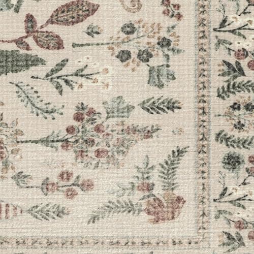 RUGGABLE Machine Washable Christmas Runner Rug – Juniper Multicolor 2.5x7, Neutral, Stain-Resistant, Non-Slip – Washable Rug for Hallway, Entryway, Living Room & Kitchen–with Standard Pad thumbnail 4