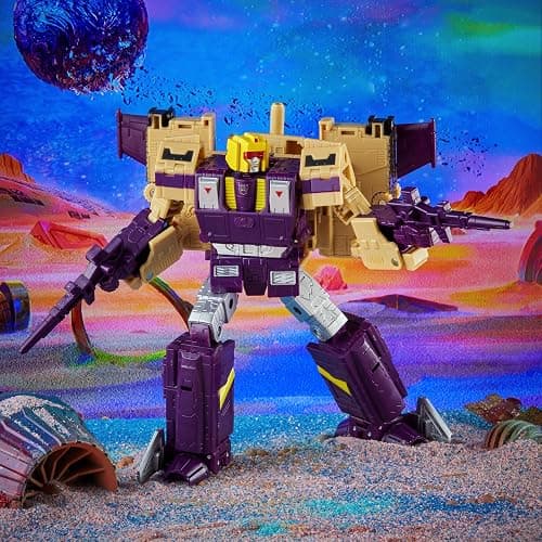 Transformers Toys Generations Legacy Series Leader Blitzwing Triple Changer Action Figure - Kids Ages 8 and Up, 7-inch | Transformers Generations Legacy 7 Inch Action Figure Leader Class Wave 2 - Blitzwing thumbnail 2