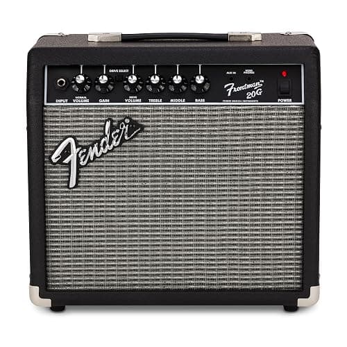 Fender Frontman 20G Guitar Amp, 20 Watts, with 2-Year Warranty 6 Inch Fender Special Design Speaker, 10x16x16 inches - Image 1