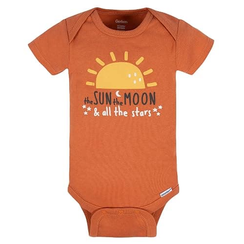 Gerber Baby Girls' 8-pack Short Sleeve Onesies Bodysuits thumbnail 4