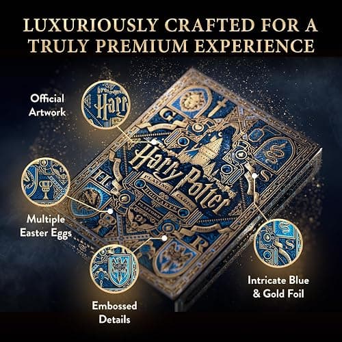 theory11 Harry Potter Playing Cards - Blue (Ravenclaw) thumbnail 7