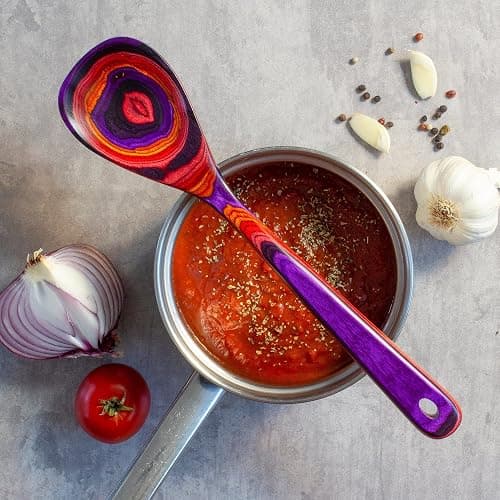 Totally Bamboo Baltique Waikiki Collection 12-1/2" Wooden Cooking Spoon, Safe for Nonstick thumbnail 5