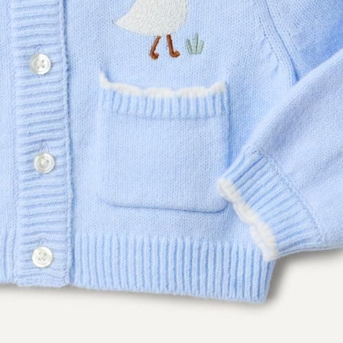 Amazon Essentials x Sofia Grainge Babies, Toddlers and Girls' Cardigan Sweater thumbnail 4
