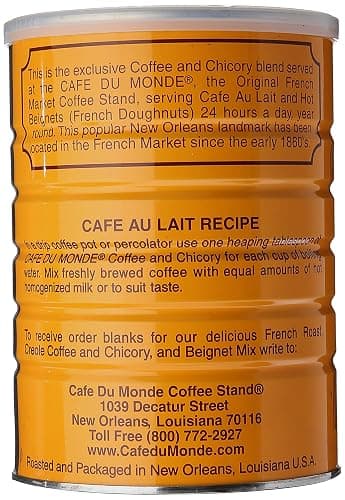 Cafe Du Monde Coffee Chicory | Ground | 15 Ounce | Pack of 2 thumbnail 4