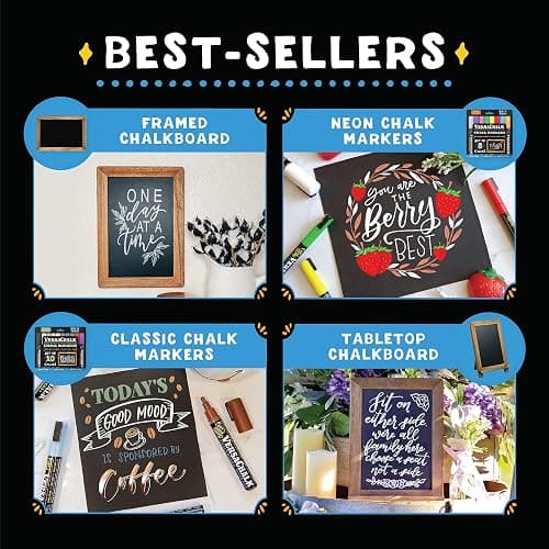 VersaChalk Metallic Liquid Chalk Markers, Set of 8-5mm Tip thumbnail 8