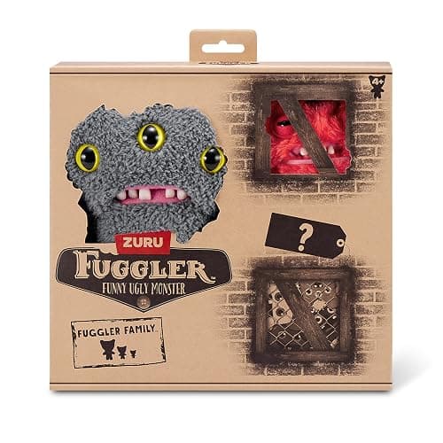 Fuggler Fugg Family by ZURU Funny Ugly Monster, Plush, Collectible, Toy (Reeko) thumbnail 4