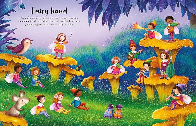 Fairies, Pixies and Elves Sticker Book: A Whimsical Interactive Sticker Book Featuring Magical Woodland Creatures thumbnail 5