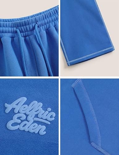 Aelfric Eden Womens Sweatsuits 2 Piece Set Oversized Fleece Hoodie and Sweatpants Track Suits Sweat Matching Lounge Pants thumbnail 6