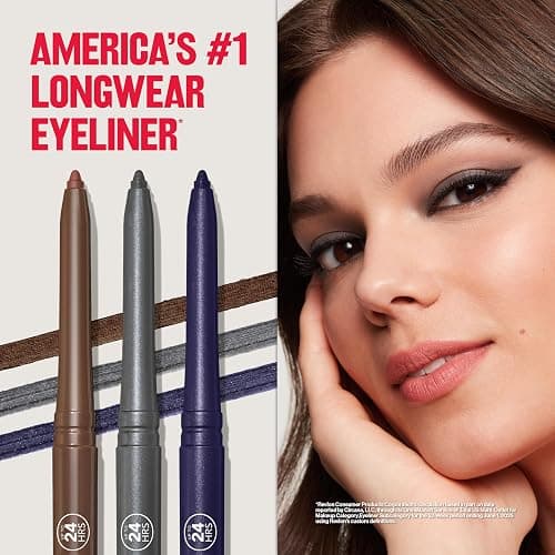 REVLON ColorStay Pencil Waterproof Eyeliner, Smudge-Proof, Eye Makeup with Built-In Sharpener, Stocking Stuffer for Women, 214 Grape, 0.01 oz thumbnail 8