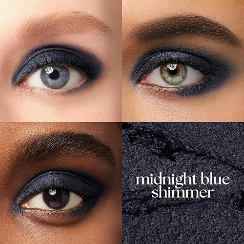 Julep Eyeshadow 101 Cream-to-Powder Waterproof Shadow Stick – Midnight Blue Shimmer – Long-Lasting, Crease-Proof, Dark Blue Shimmer Cream Eyeshadow with Built-in Smudger thumbnail 2