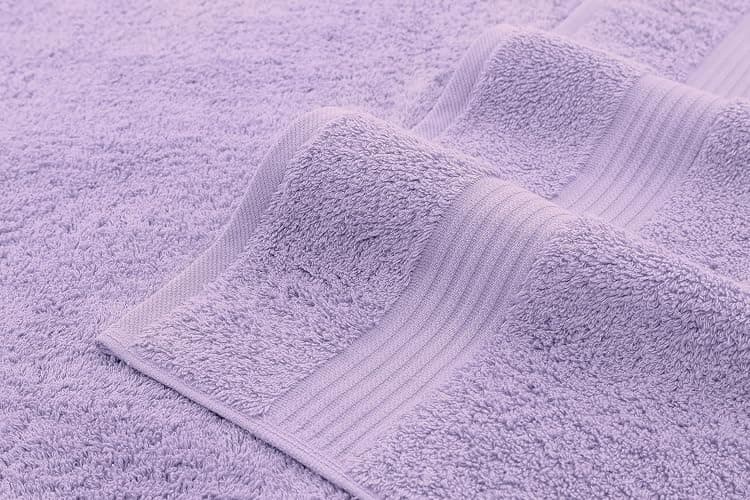 American Veteran Towel, Hand Towels for Bathroom Set of 4, 100% Cotton Turkish Hand Towel Sets, Soft Hand Face Towels, Lilac Hand Towels thumbnail 4