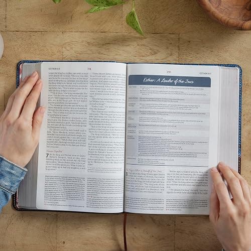 NIV, The Woman's Study Bible, Hardcover, Full-Color, Red Letter: Receiving God's Truth for Balance, Hope, and Transformation thumbnail 5