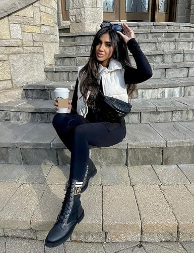 Cropped Puffer Vest thumbnail 3