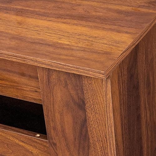 Maotifeys Rustic Wood Extendable Dining Room Table 118" Large Expandable Dining Tables for 6 8 10 12 People Industrial Transformer Kitchen Table Space Saving for Family Gathering (Walnut) - Type B-118" Walnut thumbnail 7