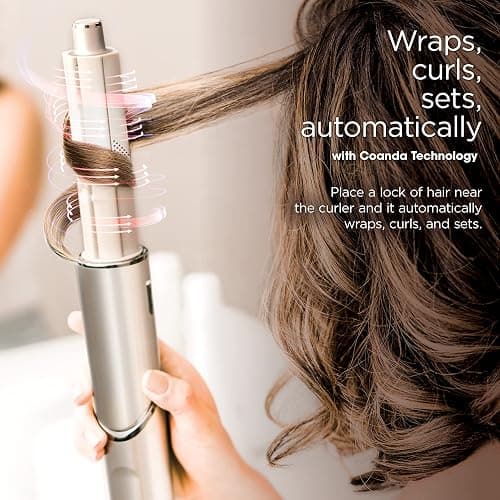 Shark HD430C FlexStyle Air Styling & Drying System, Powerful Hair Blow Dryer & Multi-Styler with Auto-Wrap Curlers, Paddle Brush, Oval Brush, Concentrator Attachment, Stone - Concentrator Attachment thumbnail 4